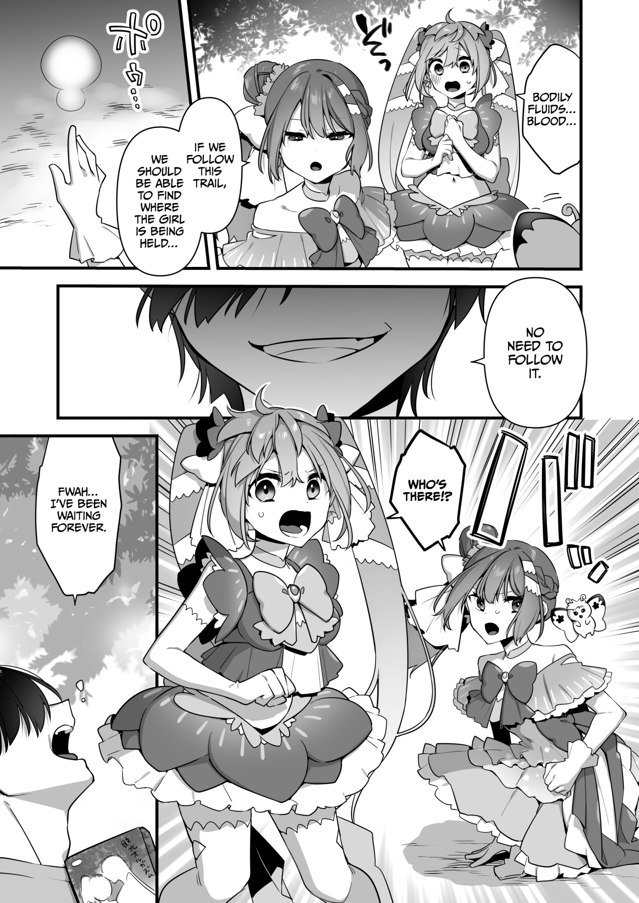 Hentai Manga Comic-Since I became a pawn of evil... I'll disgrace the magical girl 2-Read-14